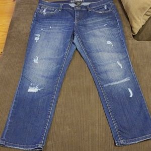 New York & Company Distressed Jeans